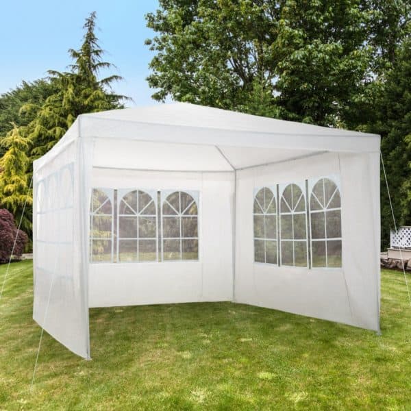 Pavillon 3x3m mit 3 Seitenteilen