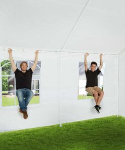 Hochwertiges Zelt mit Fenster, ideal für Veranstaltungen, Gartenpartys, Outdoor-Aktivitäten.