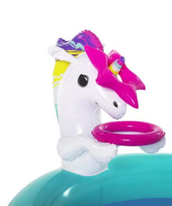 Alternative view of Bestway SPIELPOOL Kinderpool "Unicorn" mit Rutsche