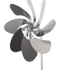 Metall-Windmühle für Garten, wetterfeste Dekoration, langlebig und stilvoll. Perfekt für den Außenbereich.