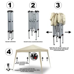 Alternative view of Faltpavillon 3x3m mit Tasche