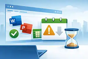 Office 2021 ab Oktober kein Update mehr?