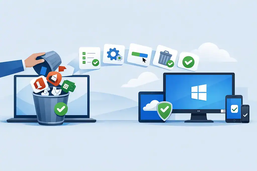 Office 365 vollständig entfernen in 5 Schritten