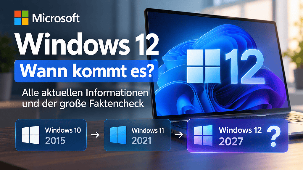 Windows 12: Wann kommt es? Faktencheck zu Release 2027, Windows 11 und Windows 10